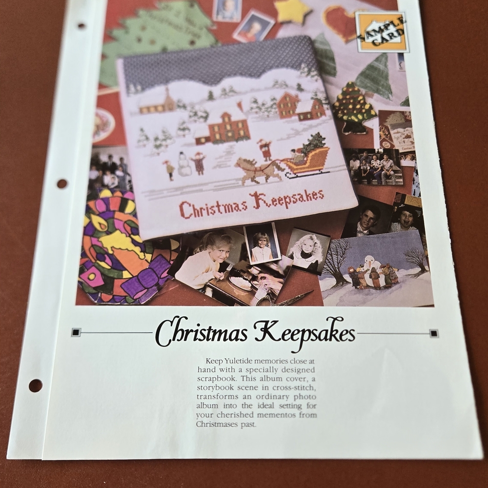 Christmas Keepsakes Scrapbook